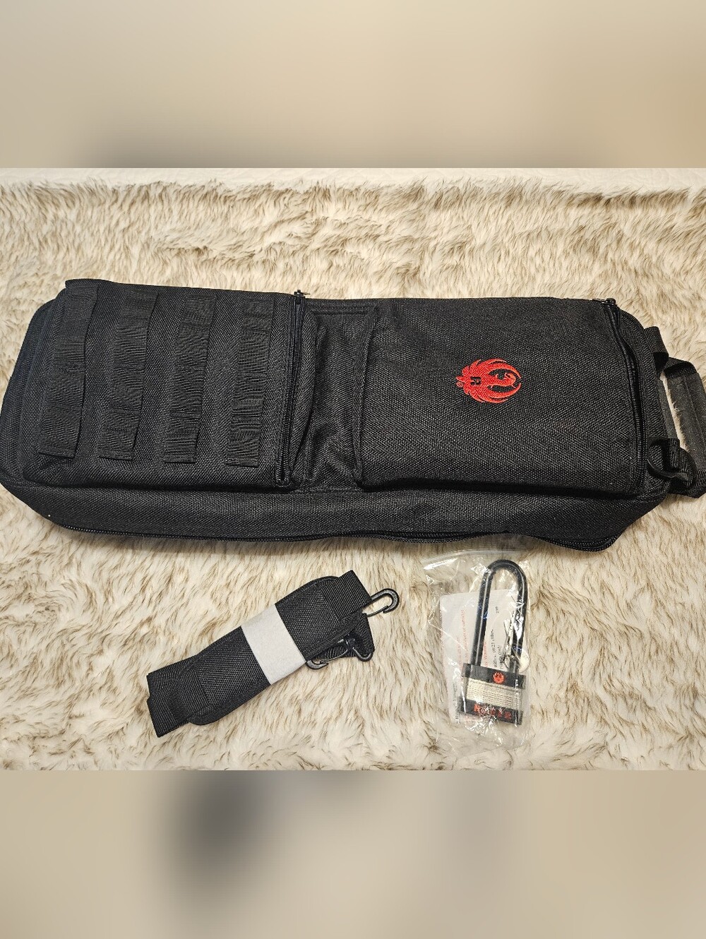 Ruger Rifle Bag With Lock And Sgoulder Strap